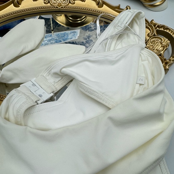 🆕 ZIMMERMANN 🧿 NWOT Riders Knotted One-Shoulder Bikini - Size 2 - US6/8 - Picture 12 of 15